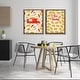 preview thumbnail 21 of 30, Stupell Taco Tuesday and Truck Patterned Framed Floater Canvas Wall Art Design By Dina Riddle (Set of 2)