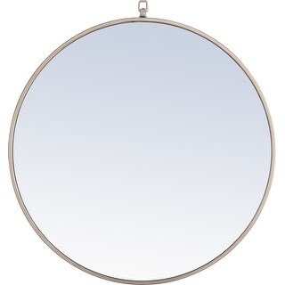 Elegant Lighting Eternity 28" Diameter Circular Metal Framed Wall