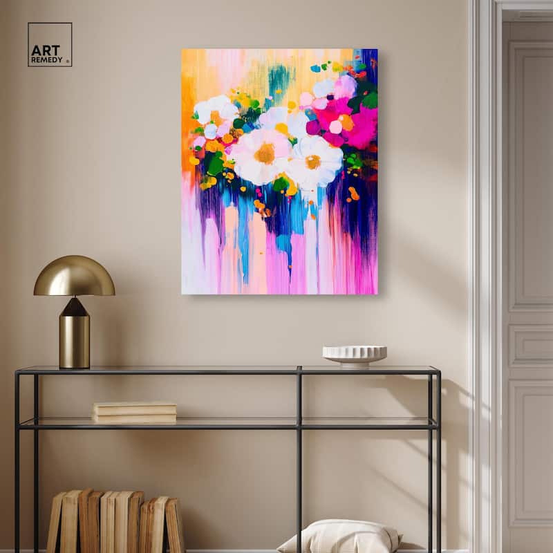 Contrast of Purity I Canvas by Art Remedy, Gallery Wrapped