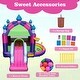 preview thumbnail 5 of 7, Gymax Inflatable Bounce Castle 5-in-1 Jumping Bounce Castle Without