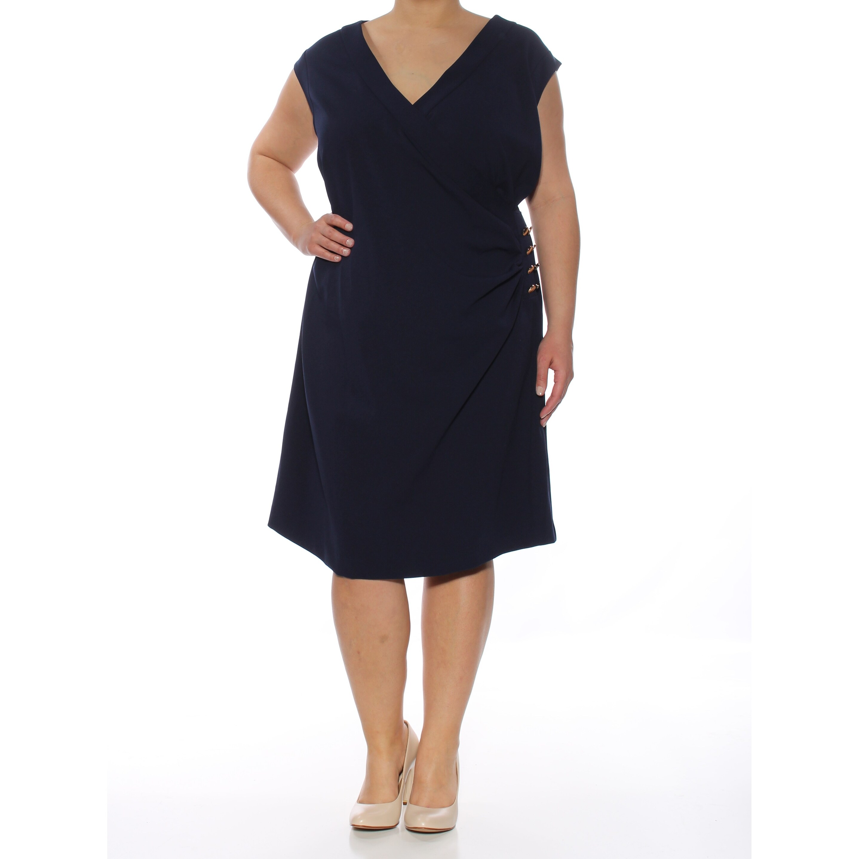 elie tahari plus size dresses