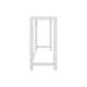preview thumbnail 9 of 20, Cordero Wood Glass Top 72-Inch Wide Counter Height Console Bar Table and 3 Stools Set