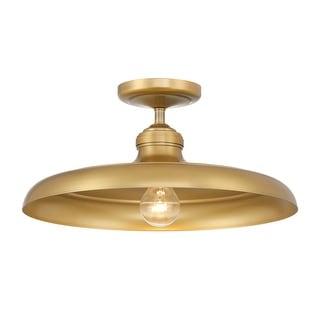 Minka Lavery 3936 Crowne 16" Wide Semi-Flush Ceiling Fixture