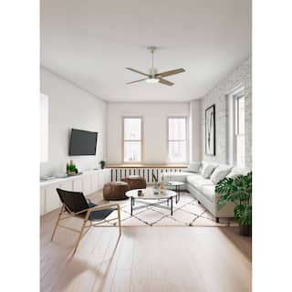 Casablanca 52" Axial Ceiling Fan w/ Integrated LED Light, Wall Control