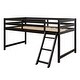 preview thumbnail 22 of 25, Twin over Full Solid Pine Wood Bunk bed with Full-length Guardrail,Clean Silhouette and A Hue of Elegance
