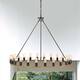 The Gray Barn Liam 48-inch Round Wagon Wheel 24-light Chandelier