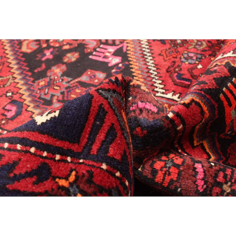 ECARPETGALLERY Hand-knotted Anadol Black Wool Rug - 5'1 x 7'3