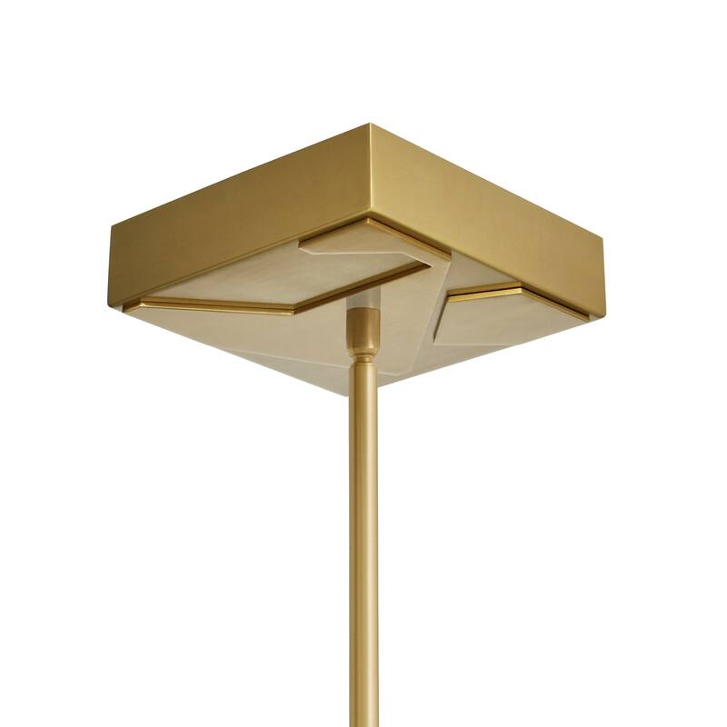 Solara Integrated LED 72in Brass Chandelier