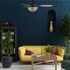 preview thumbnail 7 of 13, River of Goods Costello 3-blade 42-inch Modern Indoor Ceiling Fan with Mosaic Glass Shade and Remote Control