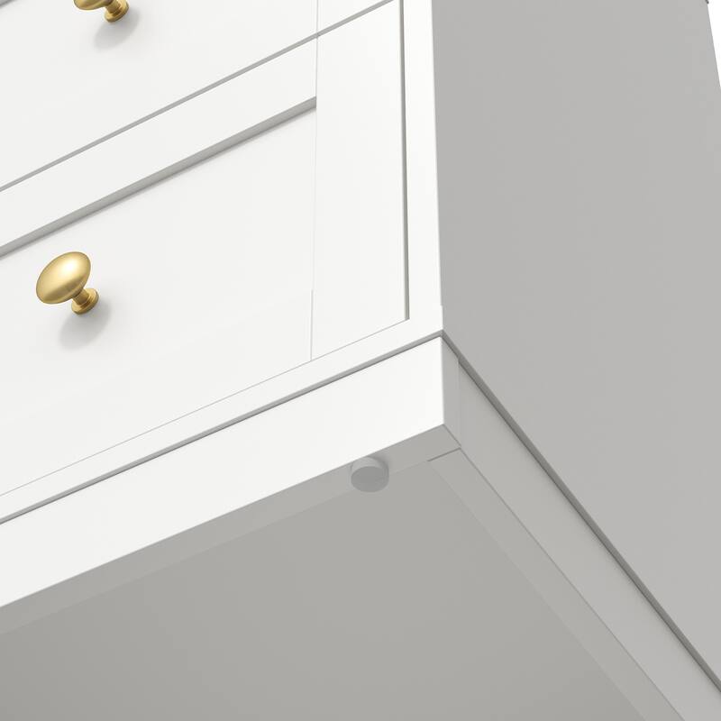 Wood 3 Drawer Dresser