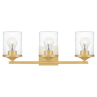 Quoizel Abner Steel 3-light Bath Light