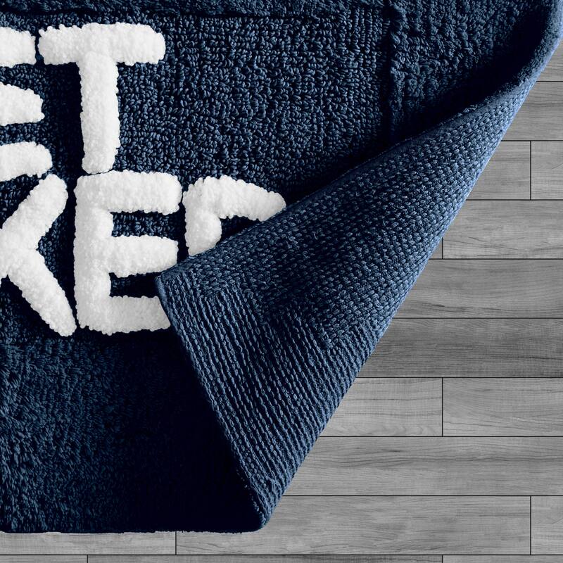 Jean Pierre Cotton "Get Naked" 21 x 34 in. Bath Rug