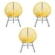 preview thumbnail 17 of 24, Vinyl Cord, Indoor and Outdoor Acapulco Chair - Set of 3