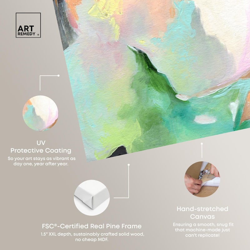 The Dreamer part II Canvas Set of 2 by Art Remedy, Gallery Wrapped