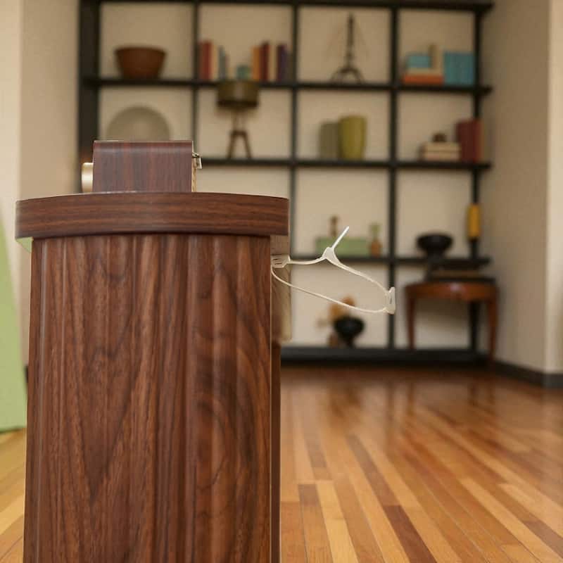 70.1" Modern Corrugated Console Table with Storage Shelf, Narrow Entryway Sofa Table for Hallway or Foyer