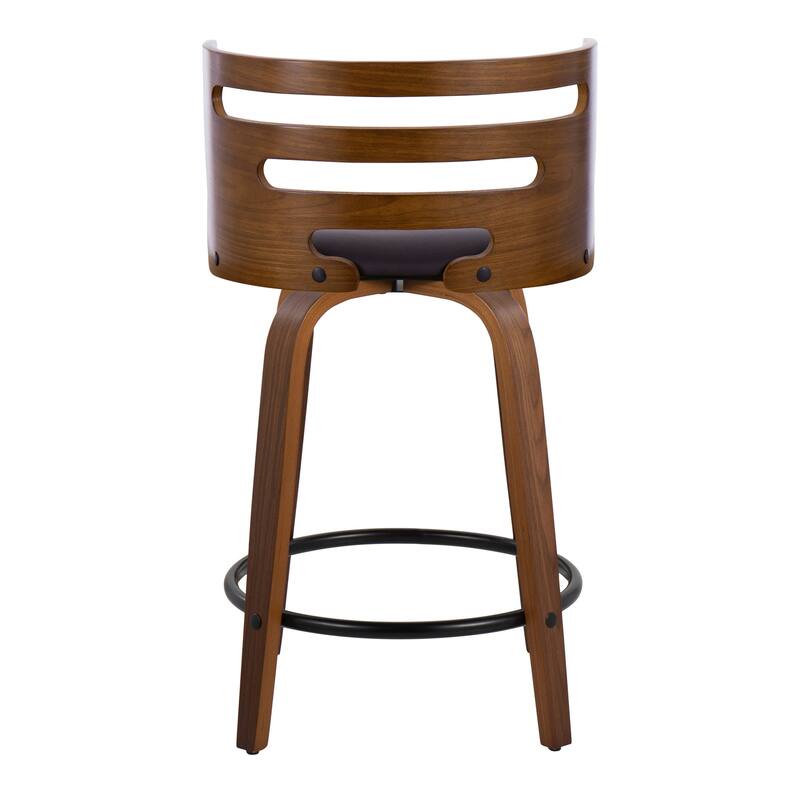 Carson Carrington Cranagh 24" Upholstered Counter Stools (Set of 2)