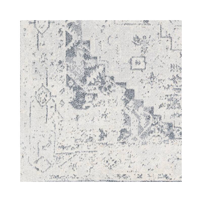 Livabliss Lillian Machine Washable Faded Classic Area Rug