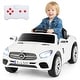 preview thumbnail 1 of 18, Gymax Licensed Mercedes-Benz SL R231 Kids Ride on Car 12V Electric White