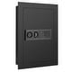 preview thumbnail 1 of 8, Costway 0.8CF Digital Flat Recessed Wall Safe Home Security Lock Gun Black