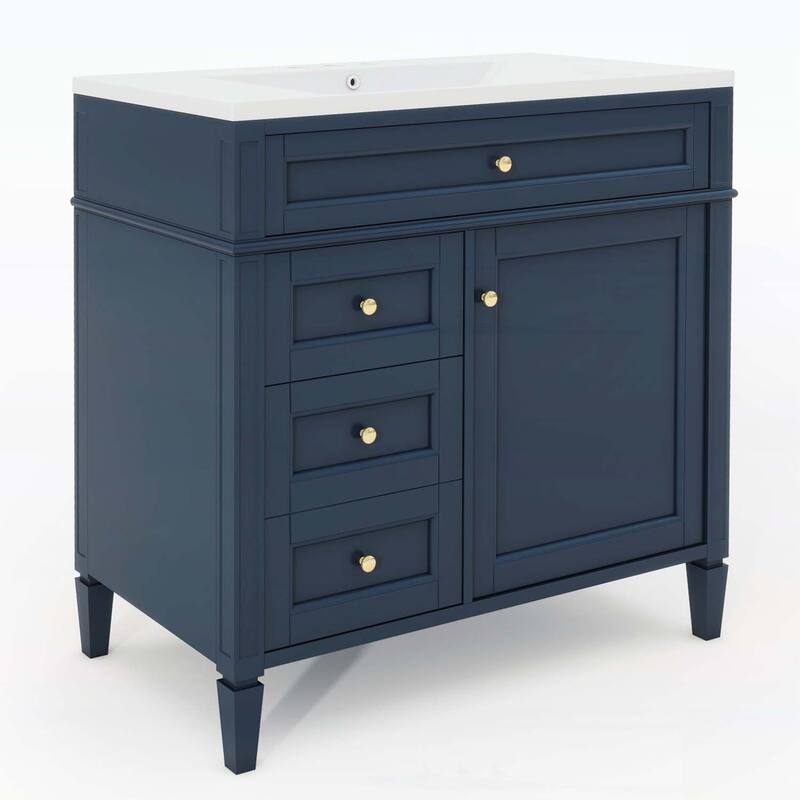 36'' Bathroom Vanity with Top Sink