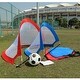 preview thumbnail 3 of 2, Wellco Pass Pop-Up Soccer Goal