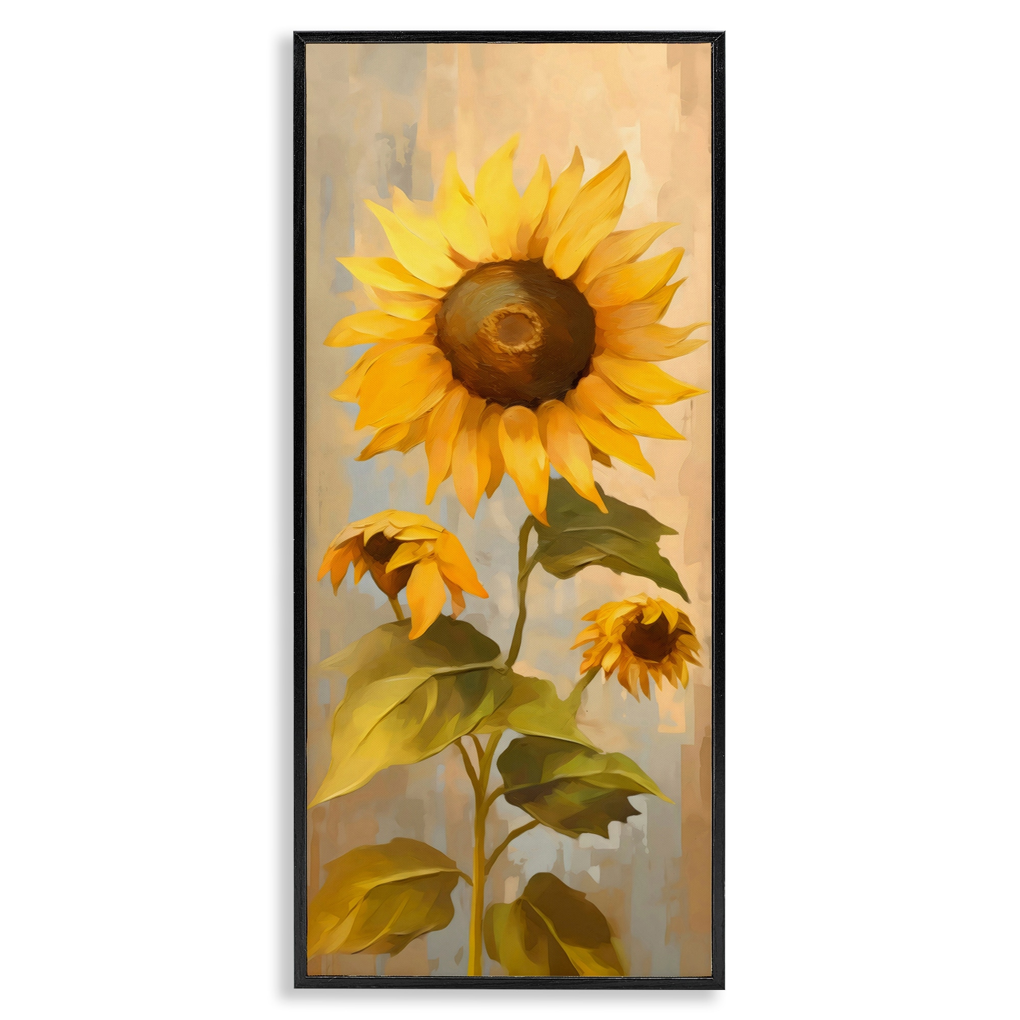 Stupell Vibrant Autumn Sunflower Framed Giclee Art Design By Creative Studio