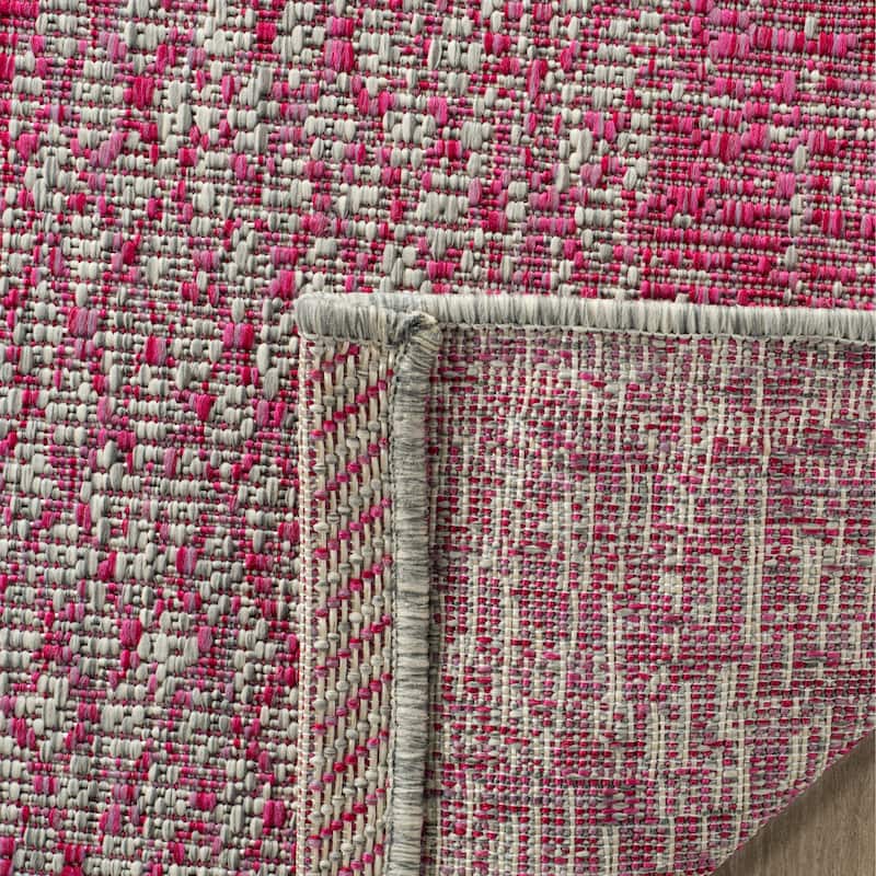 SAFAVIEH Courtyard Nanci Stripe Indoor/ Outdoor Waterproof Patio Backyard Rug