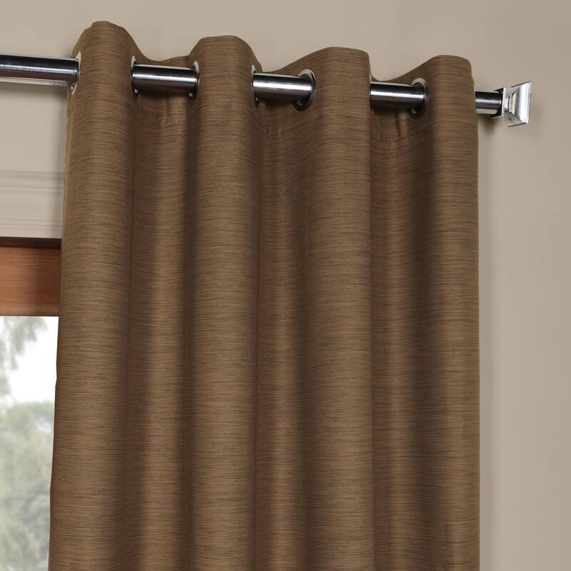 Exclusive Fabrics Grommet Bellino Room Darkening Curtain (1 Panel) - 50 x 120