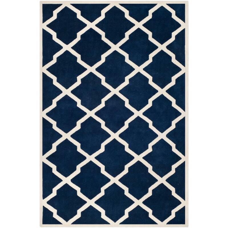 SAFAVIEH Handmade Chatham Rinske Modern Moroccan Wool Rug