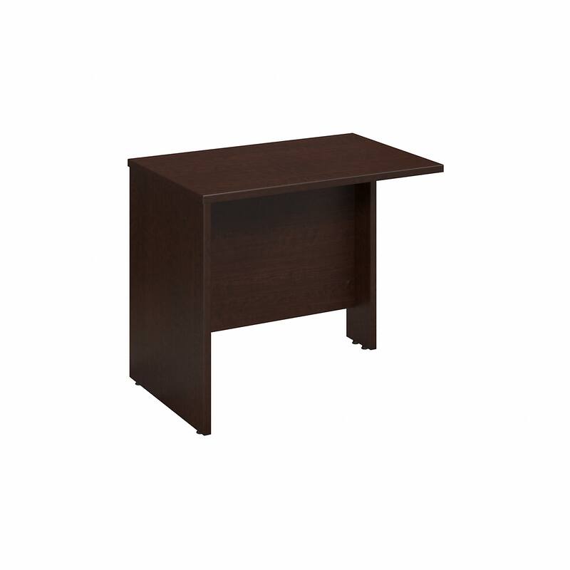 Series C 36W Bridge/Return by Bush Business Furniture - Mocha Cherry