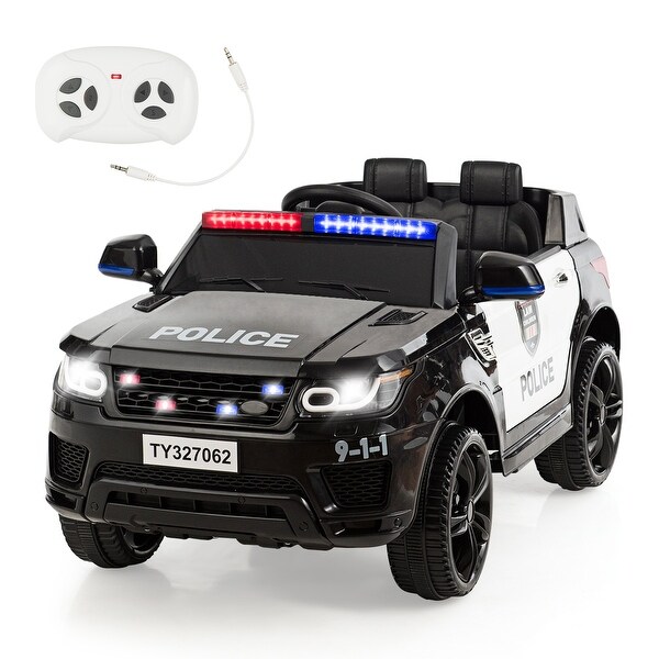 costway 12v kids electric bluetooth ride on car with remote control