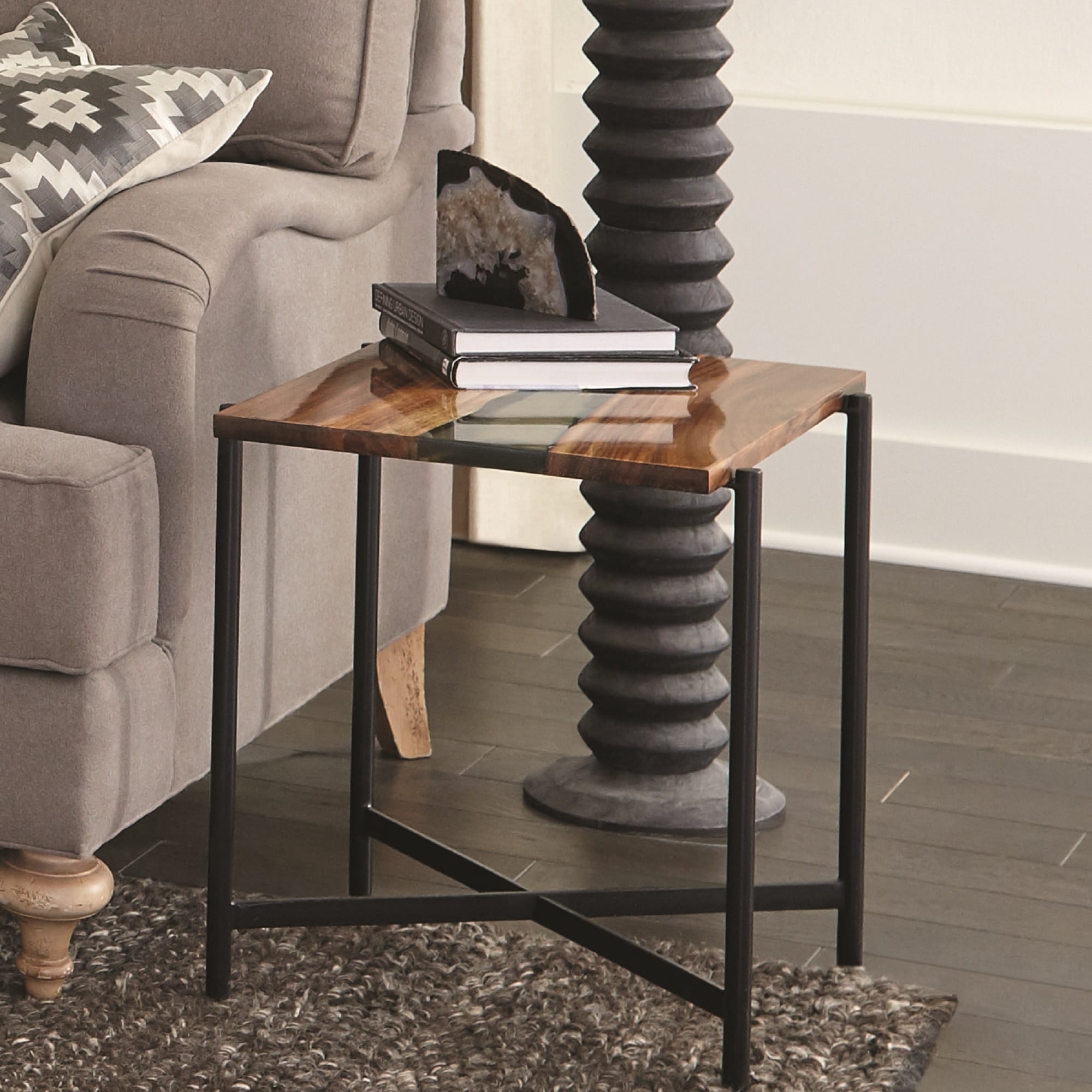 Brown Carbon Loft Side Tables Bed Bath Beyond