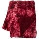preview thumbnail 82 of 111, Chanasya Faux Fur Wolf Throw Blanket With Reversible Sherpa
