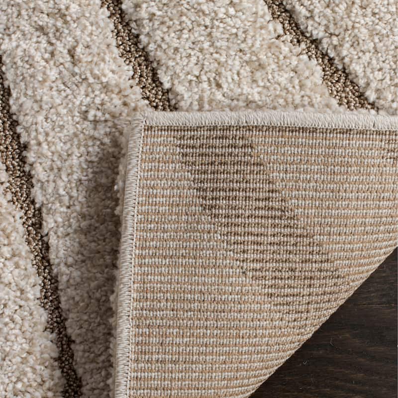 SAFAVIEH Florida Shag Sigtraud Abstract Waves 1.2-inch Thick Rug