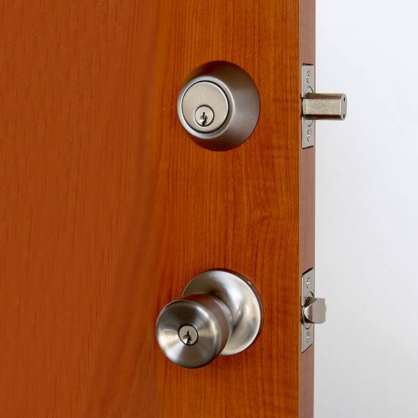 Shop Design House 728212 Terrace Single Cylinder Keyed Entry Door