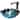 Eden Bath Caribbean Wave Glass Vessel Sink