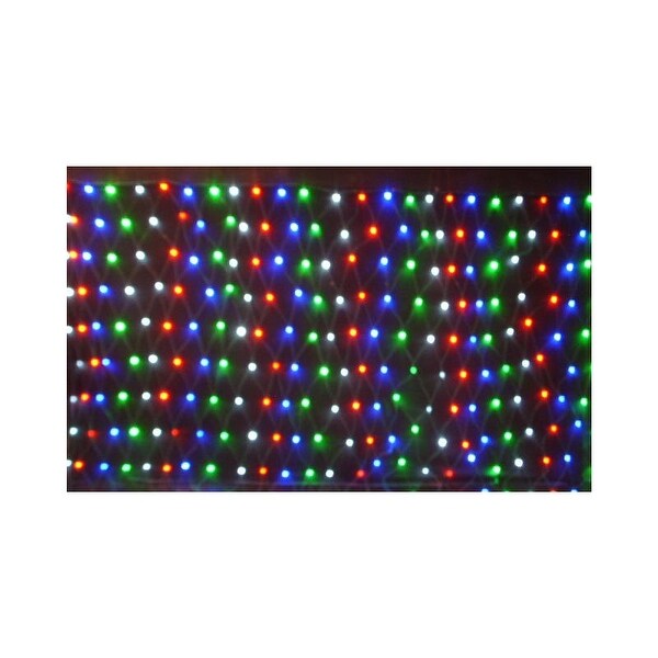 Christmas at Winterland WL-240MM-4M-NL-4CH 240 Multicolor LED Net Light with 4 Channel Controller