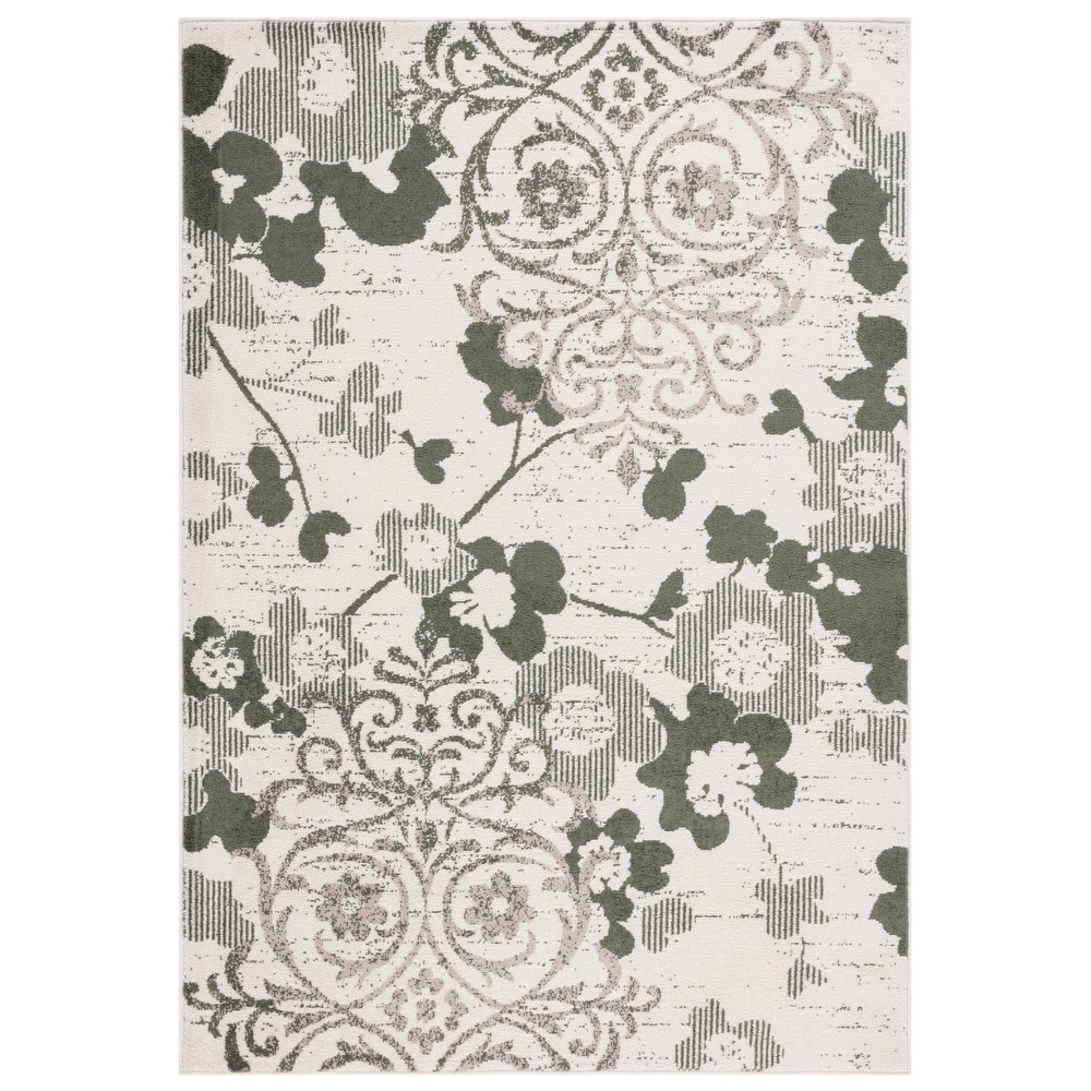 SAFAVIEH, Adirondack Rena Damask Floral Distressed Rug