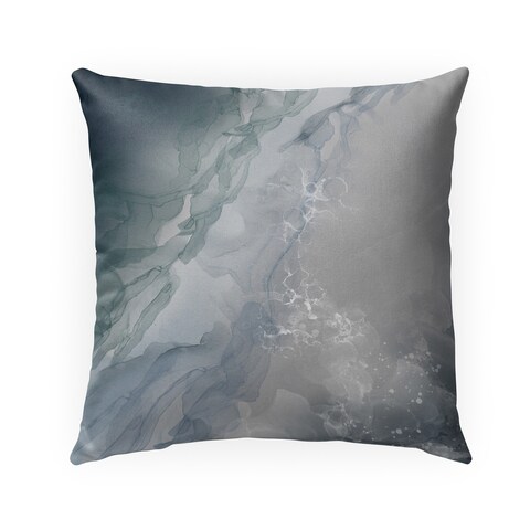 AGATE BLUE Indoor Outdoor Pillow By Kavka Designs