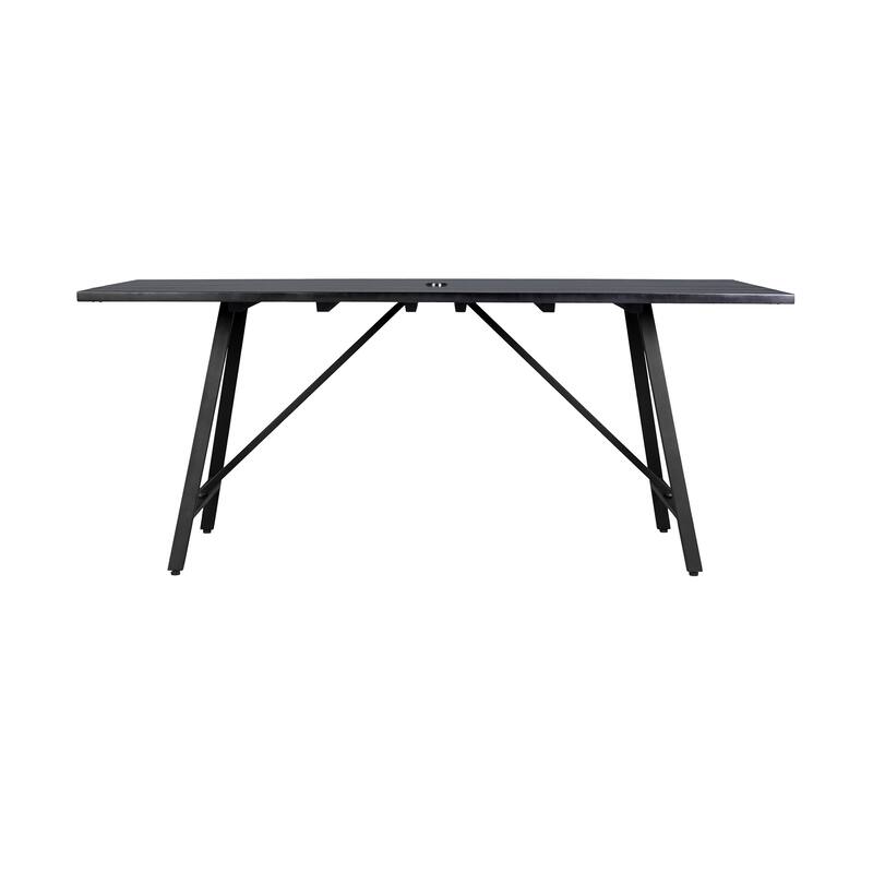 Koala and Calica Rope and Eucalyptus Wood 5 Piece Outdoor Dining Set