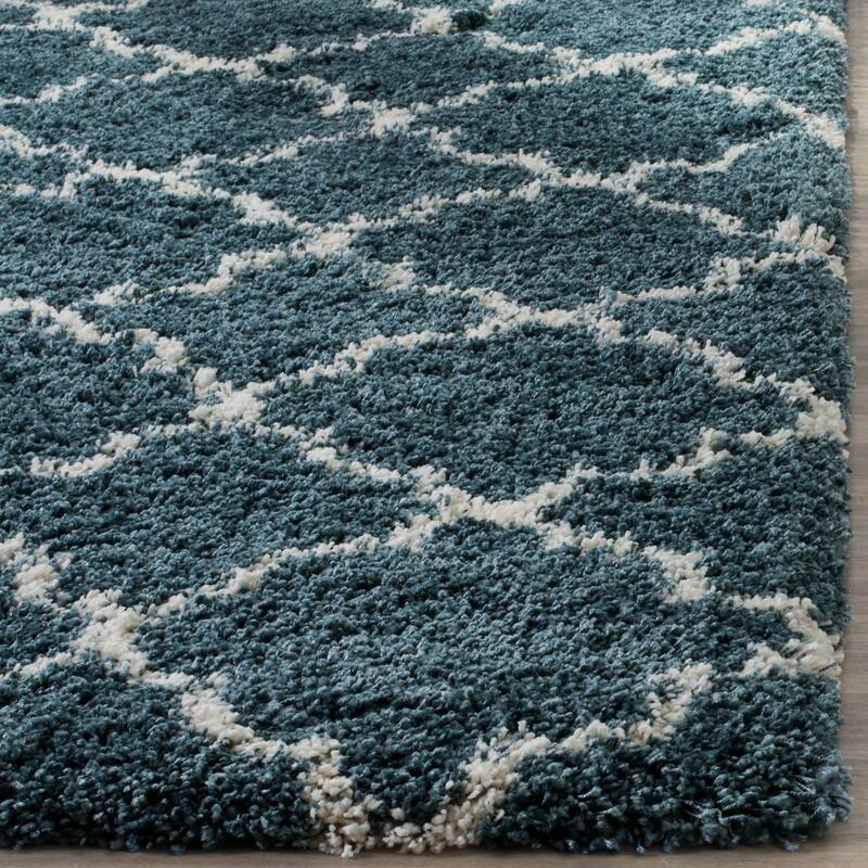 SAFAVIEH Hudson Shag Vitchka Glam Trellis 2-inch Area Rug