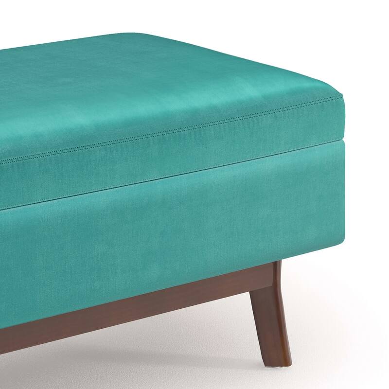 Wyndenhall Ethan Mid-century Modern Rectangular Table Ottoman