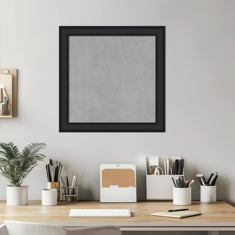 Amanti Art Oliver Black Narrow Framed