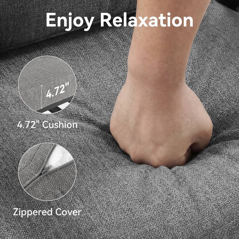 2-person Outdoor Rocking Chair Set With Table And Cushions