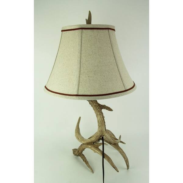 Shop Rustic Rack Decorative Deer Antler Table Lamp Overstock 21691849
