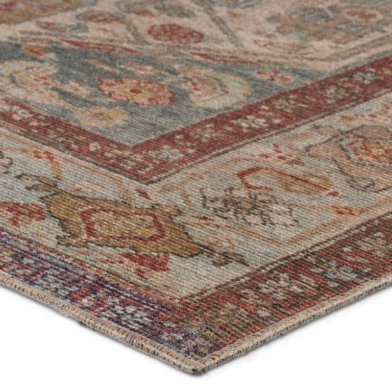 Arkansas Machine Washable Medallion Area Rug