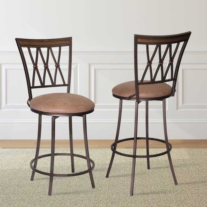 Steve Silver Simon Commercial Grade Swivel Bar Stool