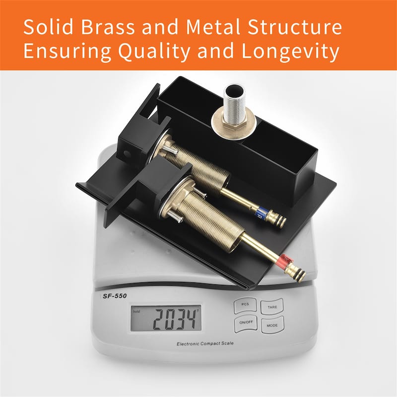 Deck Mount Waterfall Tub Faucet Brass 3 Holes Bathtub Faucet Modern Double Handle Tub Filler