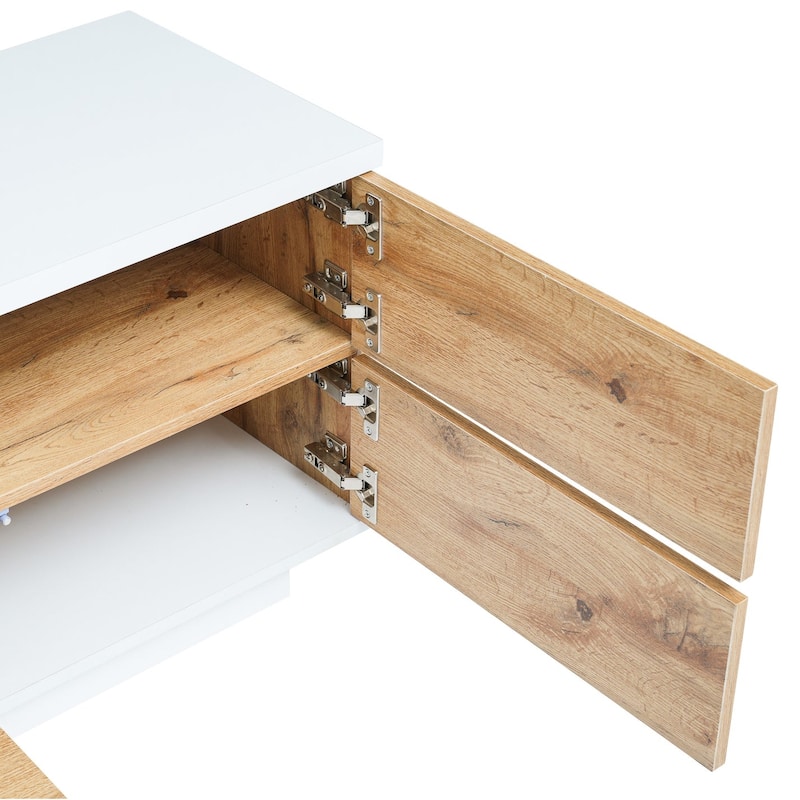 80" MDF Modern TV stand - 70.80" x 15.00"
