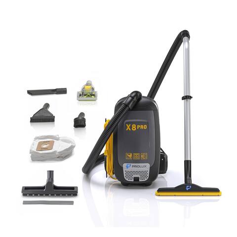 Prolux X8 Pro Backpack Vacuum w/ Deluxe 1 1/2" Tool Kit